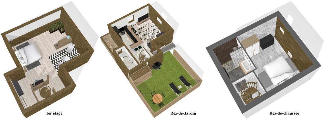 Le Grenier 1821 - Mini Chalet - Centre Village - Aravistour Сен-Жан-де-Сикст Экстерьер фото