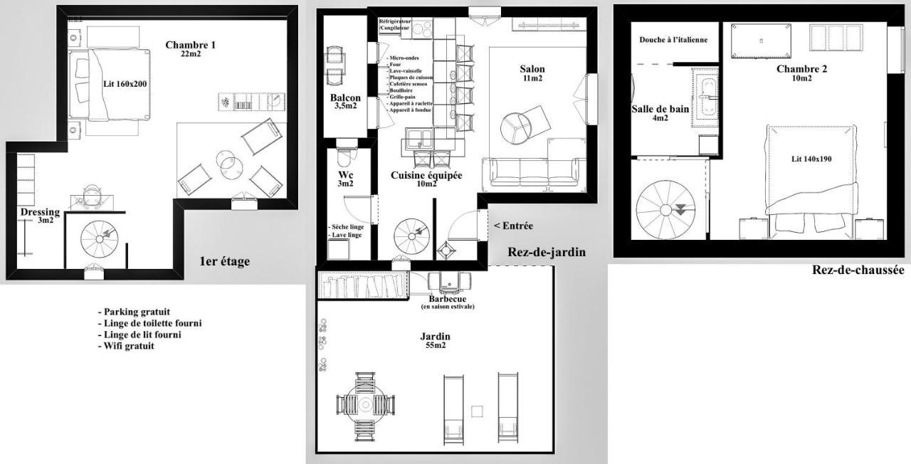 Le Grenier 1821 - Mini Chalet - Centre Village - Aravistour Сен-Жан-де-Сикст Экстерьер фото