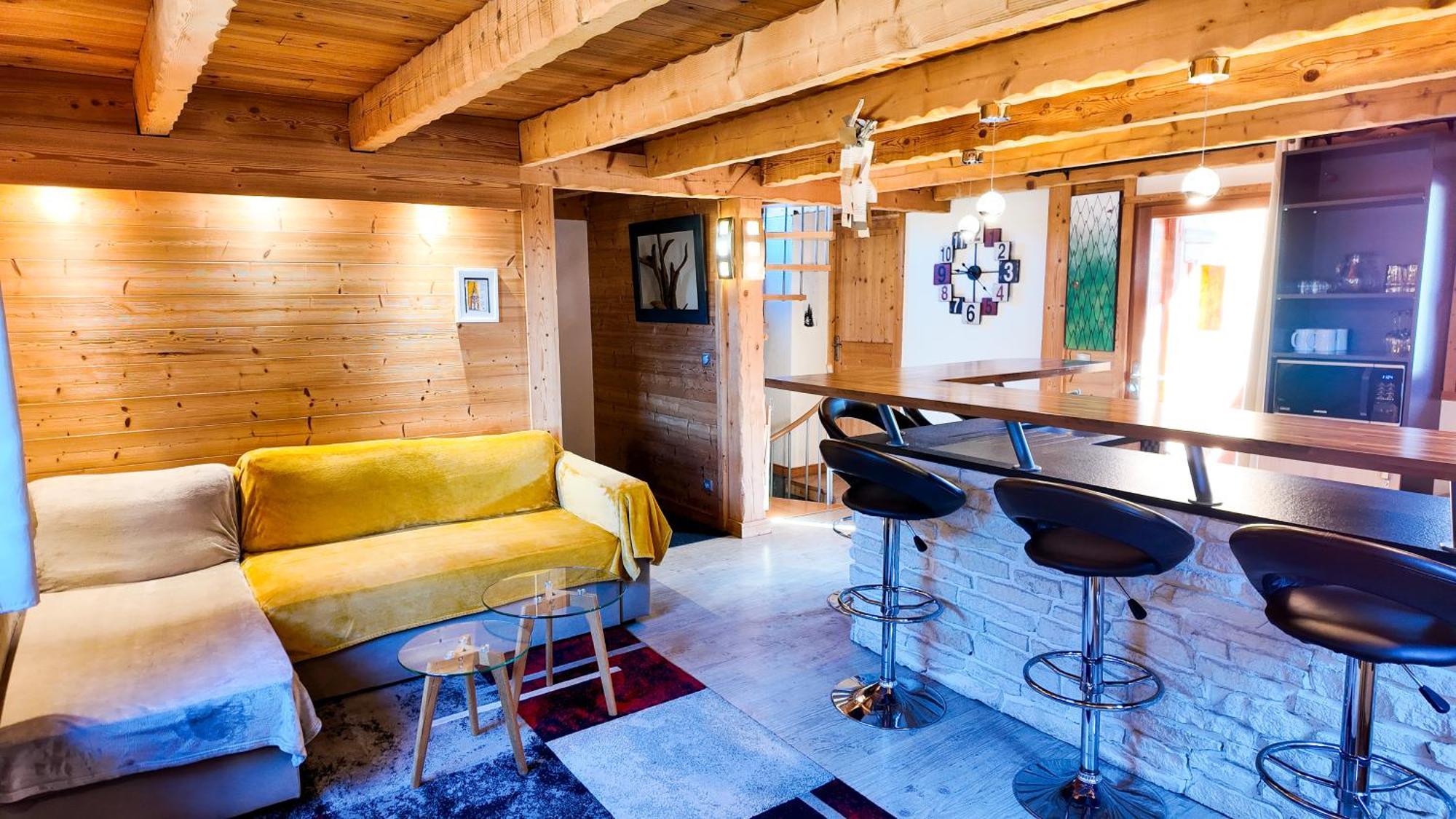 Le Grenier 1821 - Mini Chalet - Centre Village - Aravistour Сен-Жан-де-Сикст Экстерьер фото
