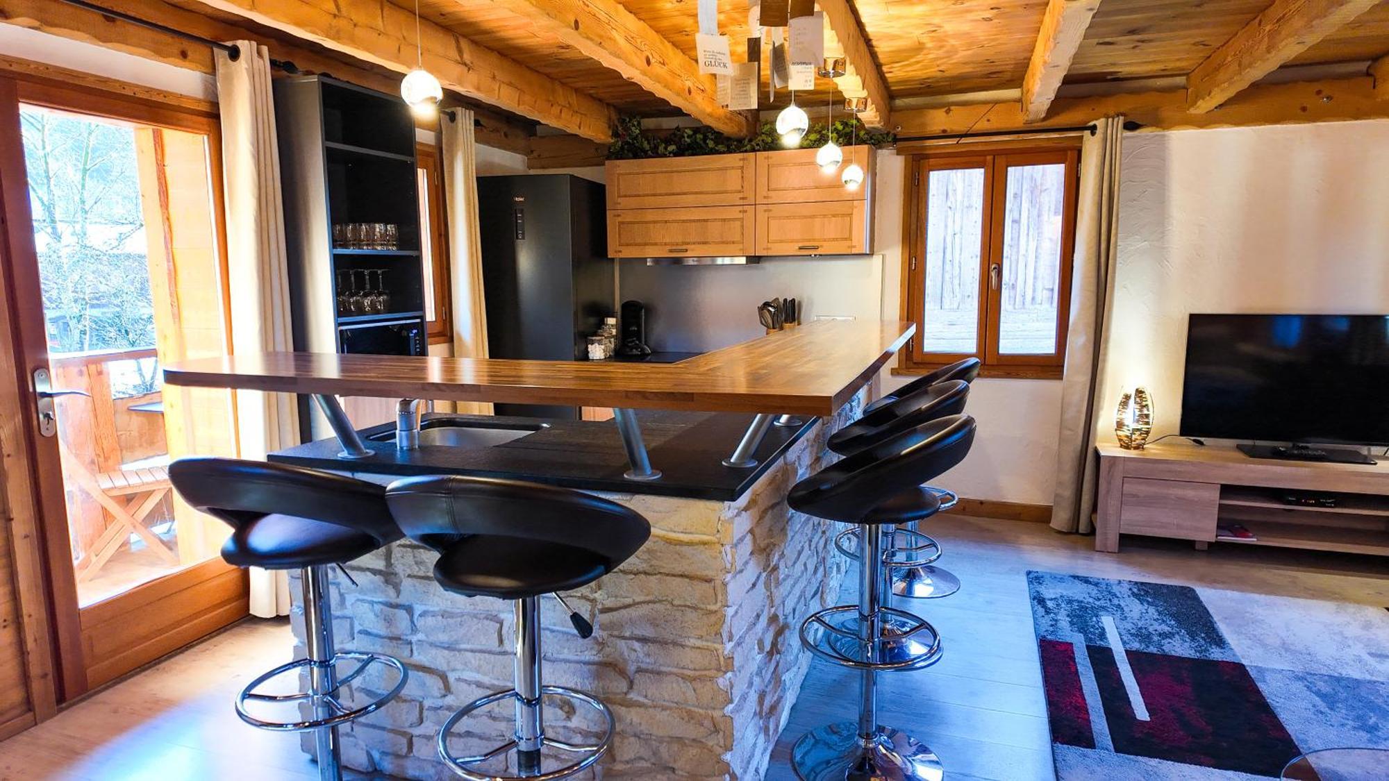 Le Grenier 1821 - Mini Chalet - Centre Village - Aravistour Сен-Жан-де-Сикст Экстерьер фото